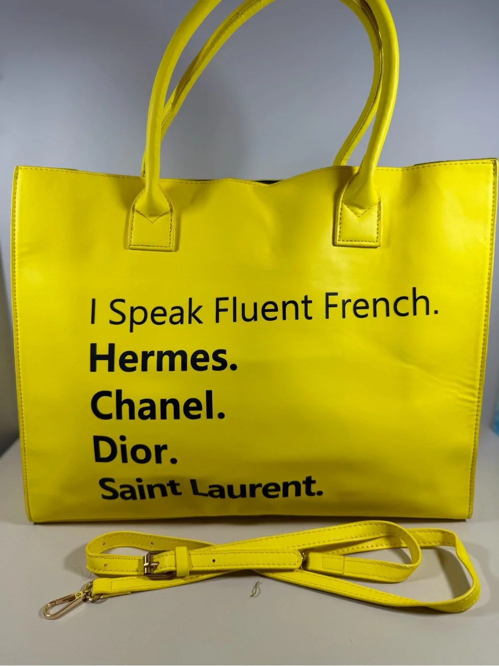 Yellow Tote Bag - Unbranded